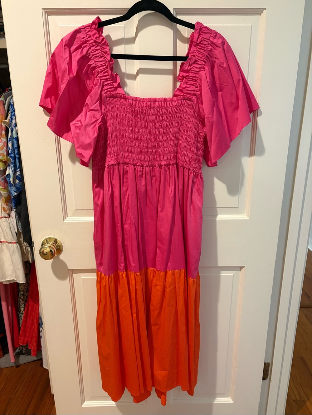 Crosby Mollie Burch Colorblock Dress large